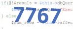 verification code