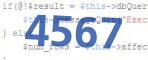 verification code