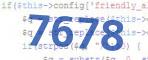 verification code