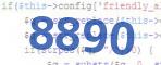 verification code