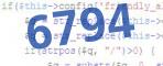 verification code