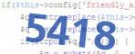 verification code