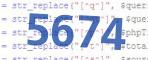 verification code