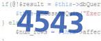 verification code