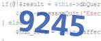 verification code