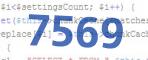 verification code