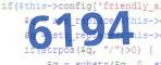 verification code