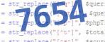 verification code