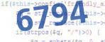 verification code