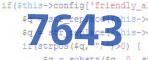 verification code