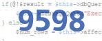 verification code
