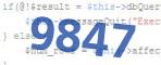 verification code