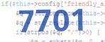 verification code