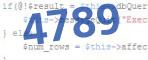 verification code