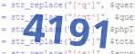 verification code