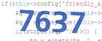 verification code