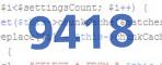 verification code