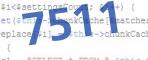 verification code
