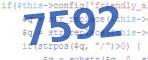 verification code