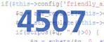 verification code