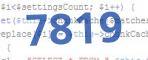 verification code
