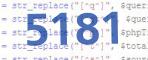 verification code