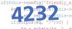 verification code