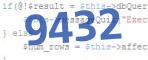 verification code
