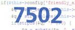verification code