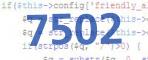 verification code