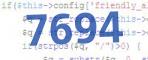 verification code